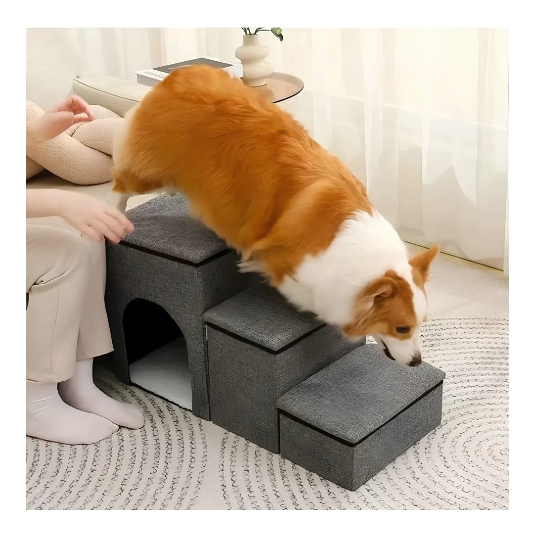 ESCALERA SUAVE PARA MASCOTAS DE HASTA 60KG - 1