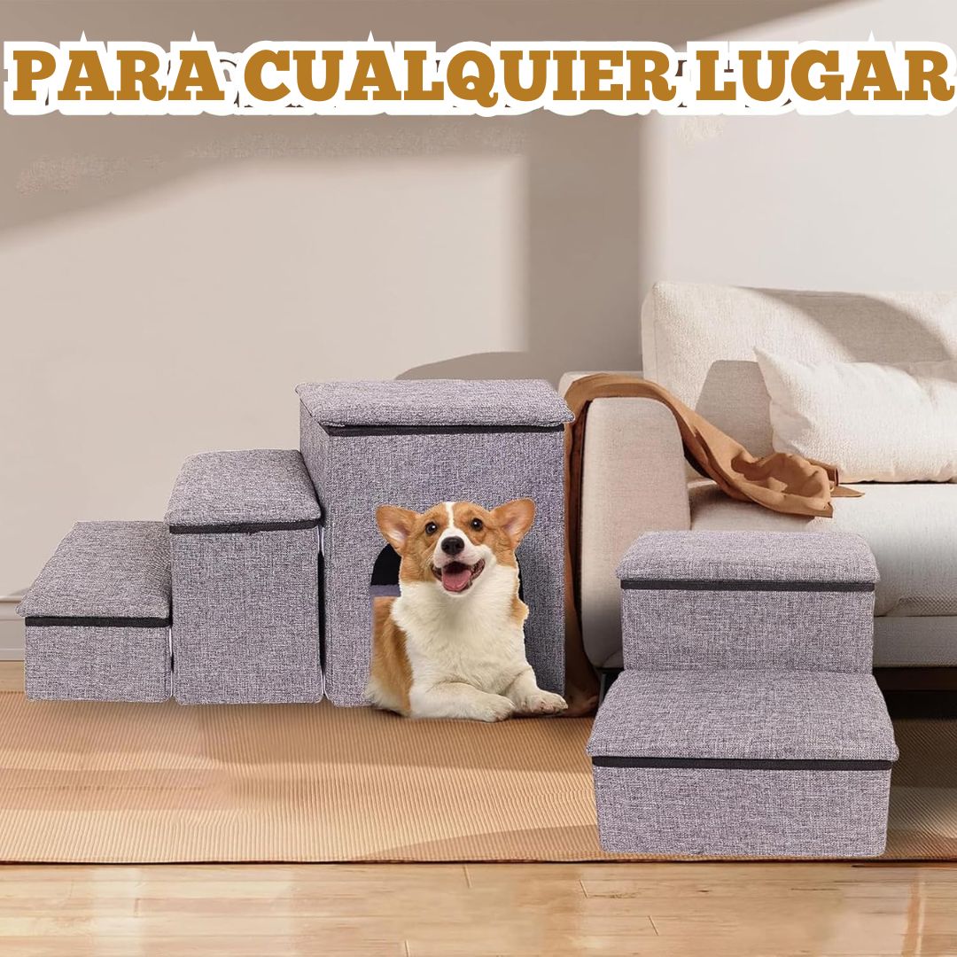 ESCALERA SUAVE PARA MASCOTAS DE HASTA 60KG - 5