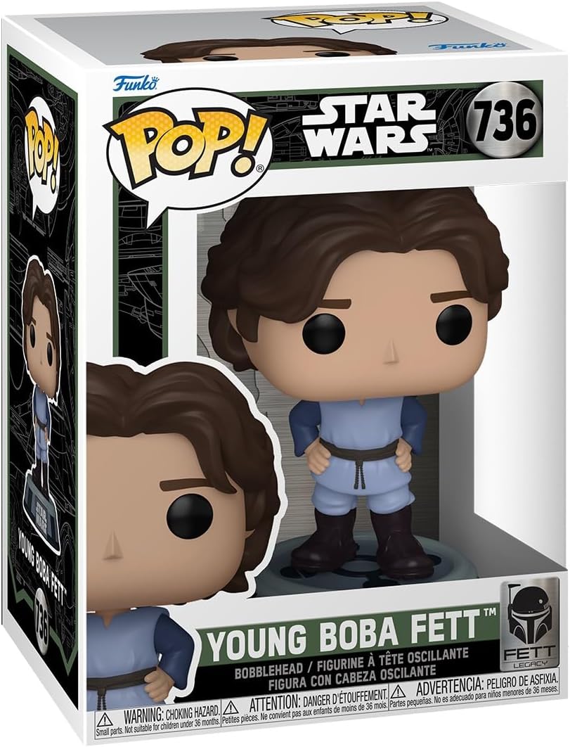 FUNKO POP! STAR WARS: BOBA FETT - (YOUNG) - 1