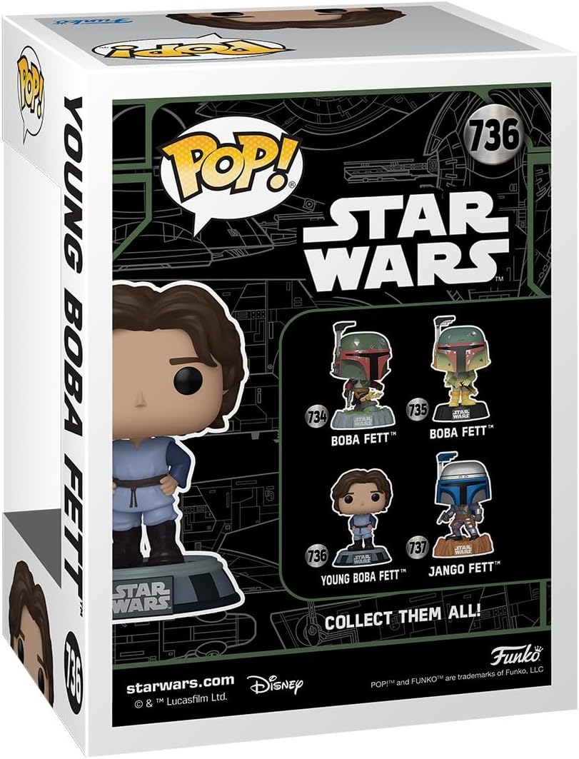 FUNKO POP! STAR WARS: BOBA FETT - (YOUNG) - 2