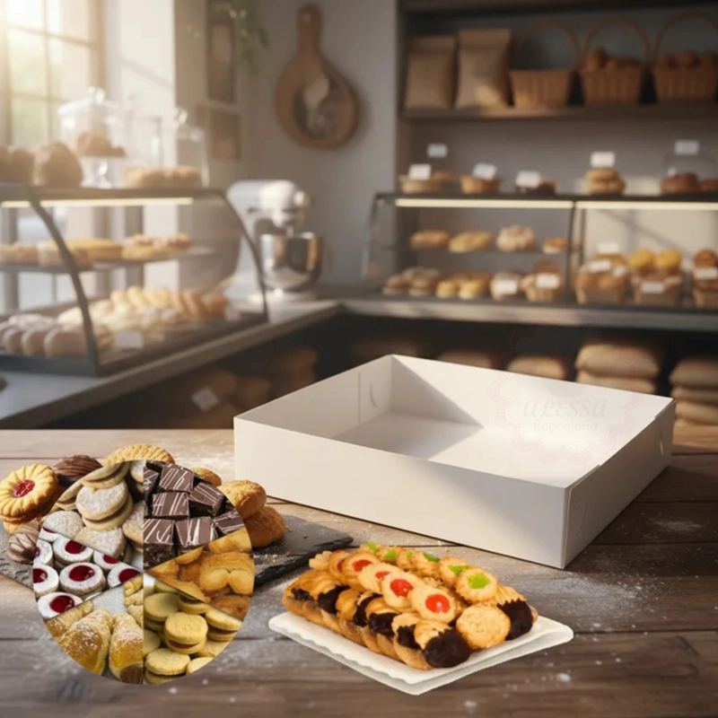 100 CAJAS DE BOCADITOS SIN TAPA PARA REPOSTERIA - 3