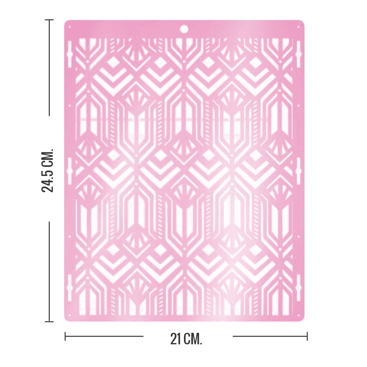 PLANTILLA STENCIL MODELO VIENNA PARA REPOSTERIA - 4