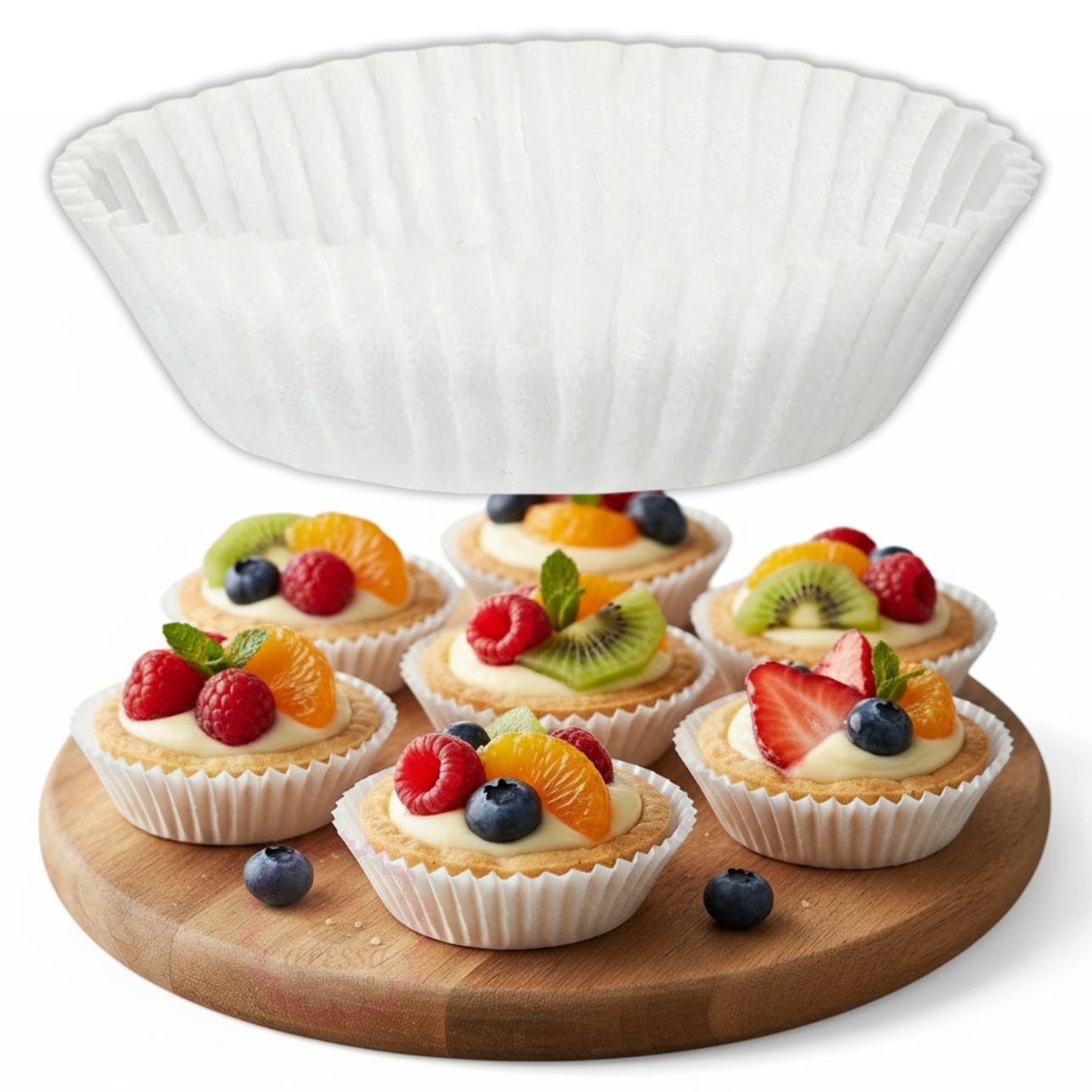 PIROTIN PARA TARTALETA N°8 BLANCO PARA REPOSTERIA - 500 UNIDADES - 2