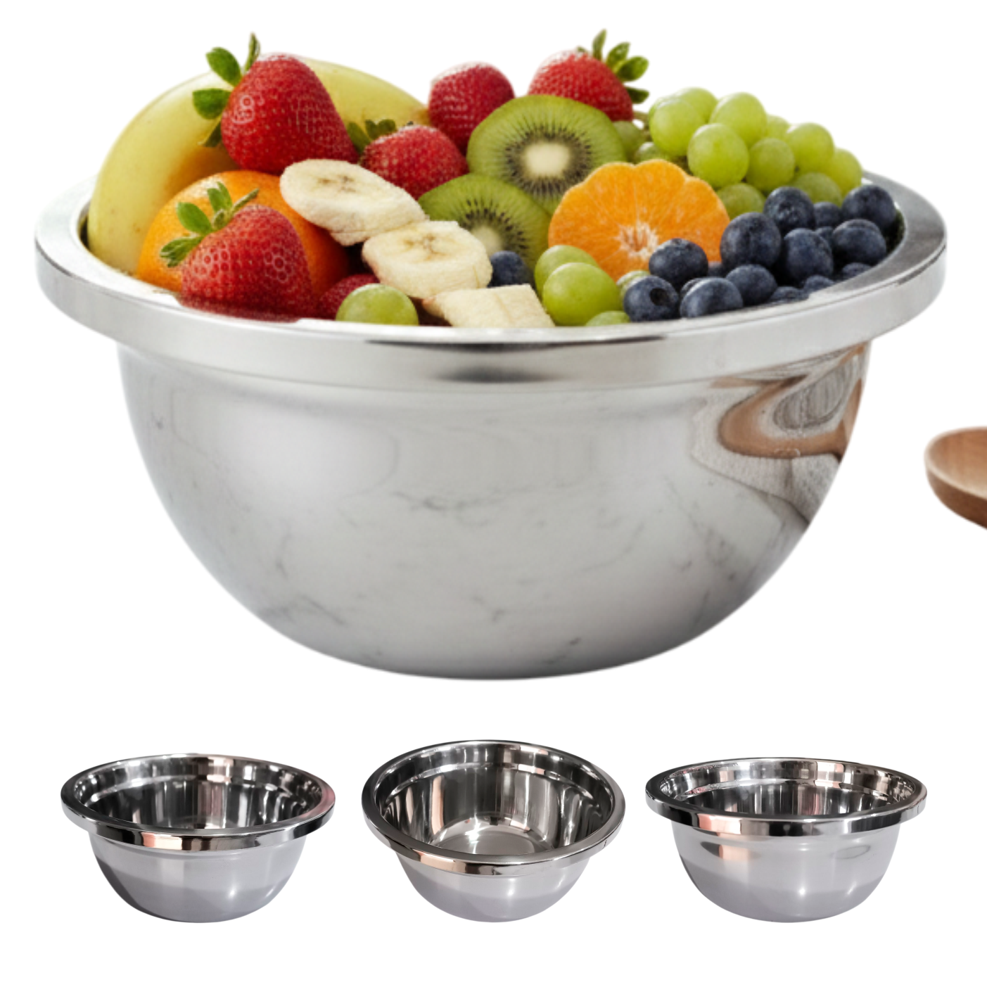 BOWL PREMIUM NUMERO 26 DE ACERO INOXIDABLE GRUESO - 5