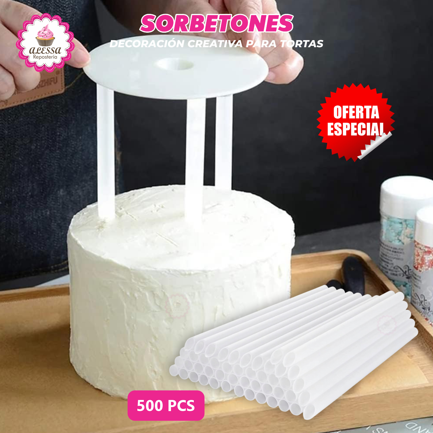 500 SORBETONES MULTIUSOS DECORATIVO PARA REPOSTERIA - 4