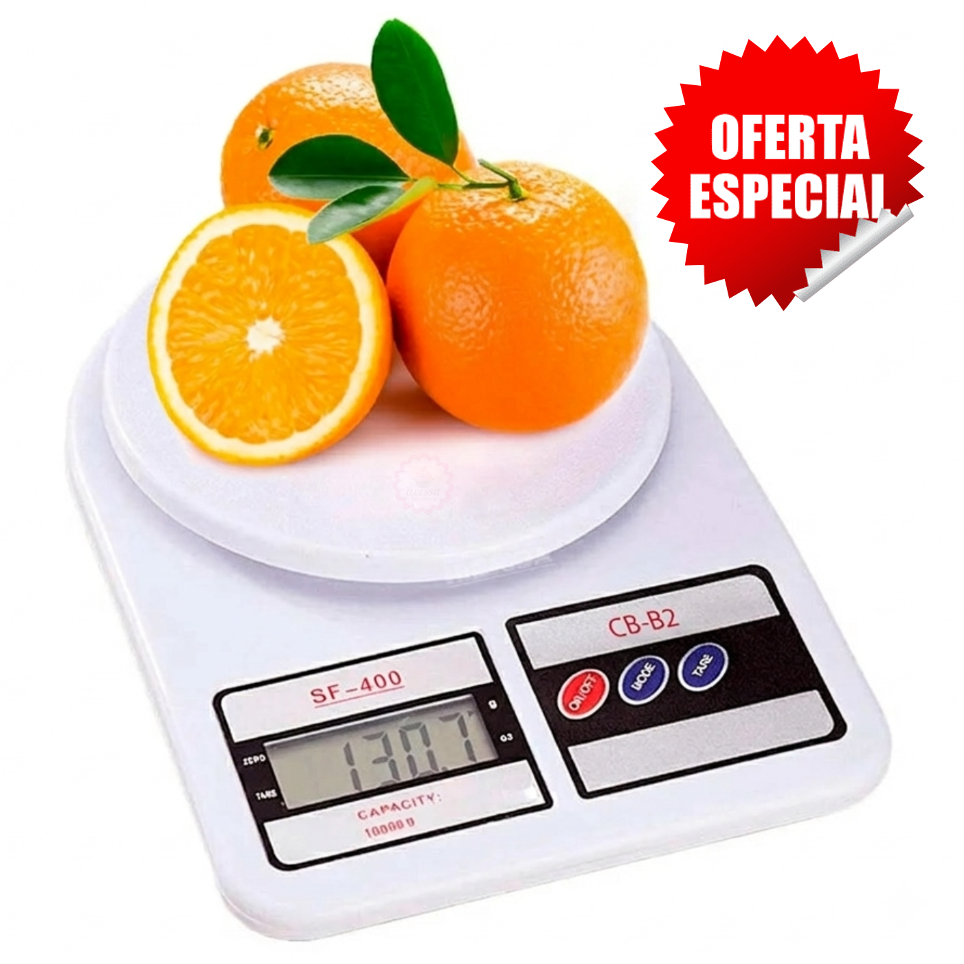 BALANZA DIGITAL GRAMERA DE COCINA REPOSTERIA HASTA 10 KG. - 1