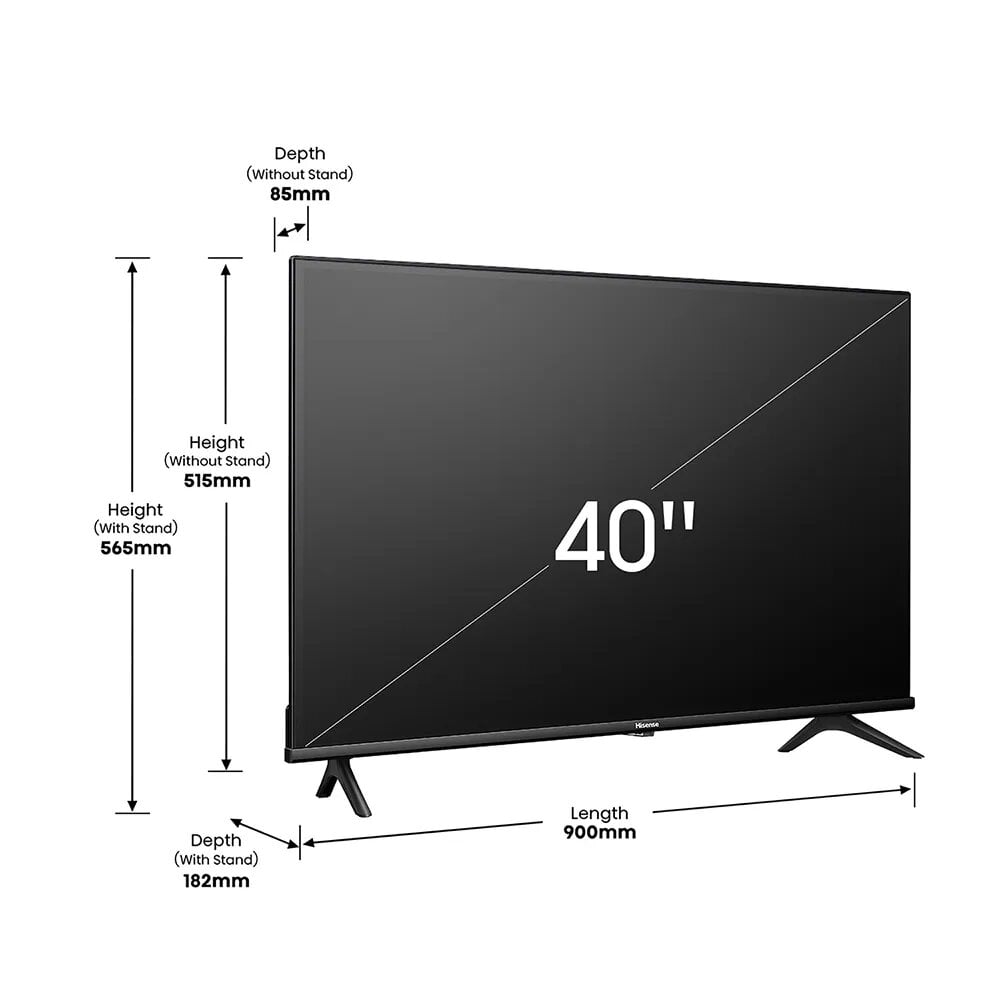 TELEVISOR SMART TV 40' HISENSE LED FHD 40A4K VIDAA - 2