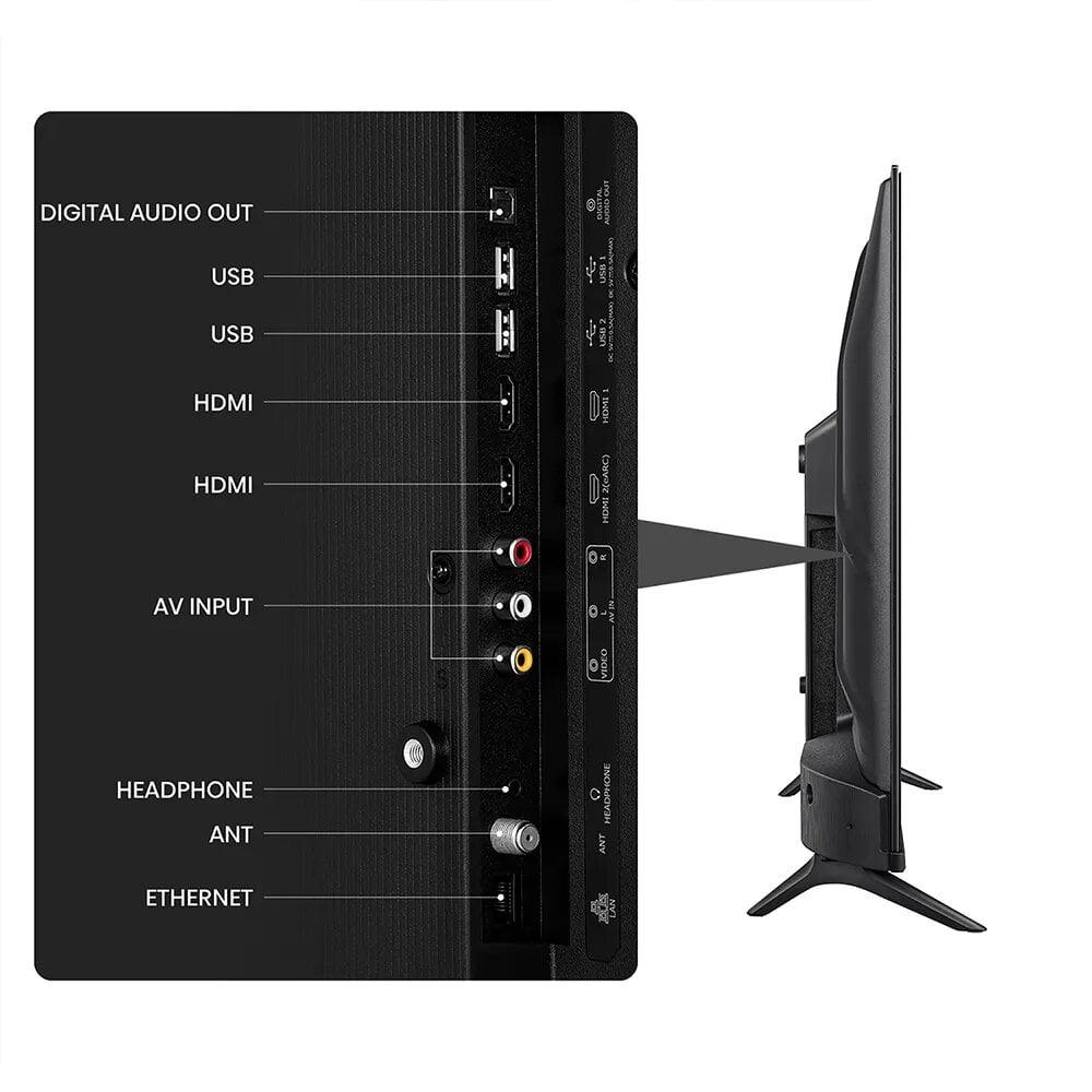 TELEVISOR SMART TV 40' HISENSE LED FHD 40A4K VIDAA - 3