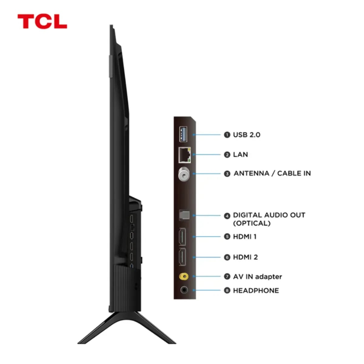 TELEVISOR TCL QLED 40 FHD SMART GOOGLE TV 40S5K - 4