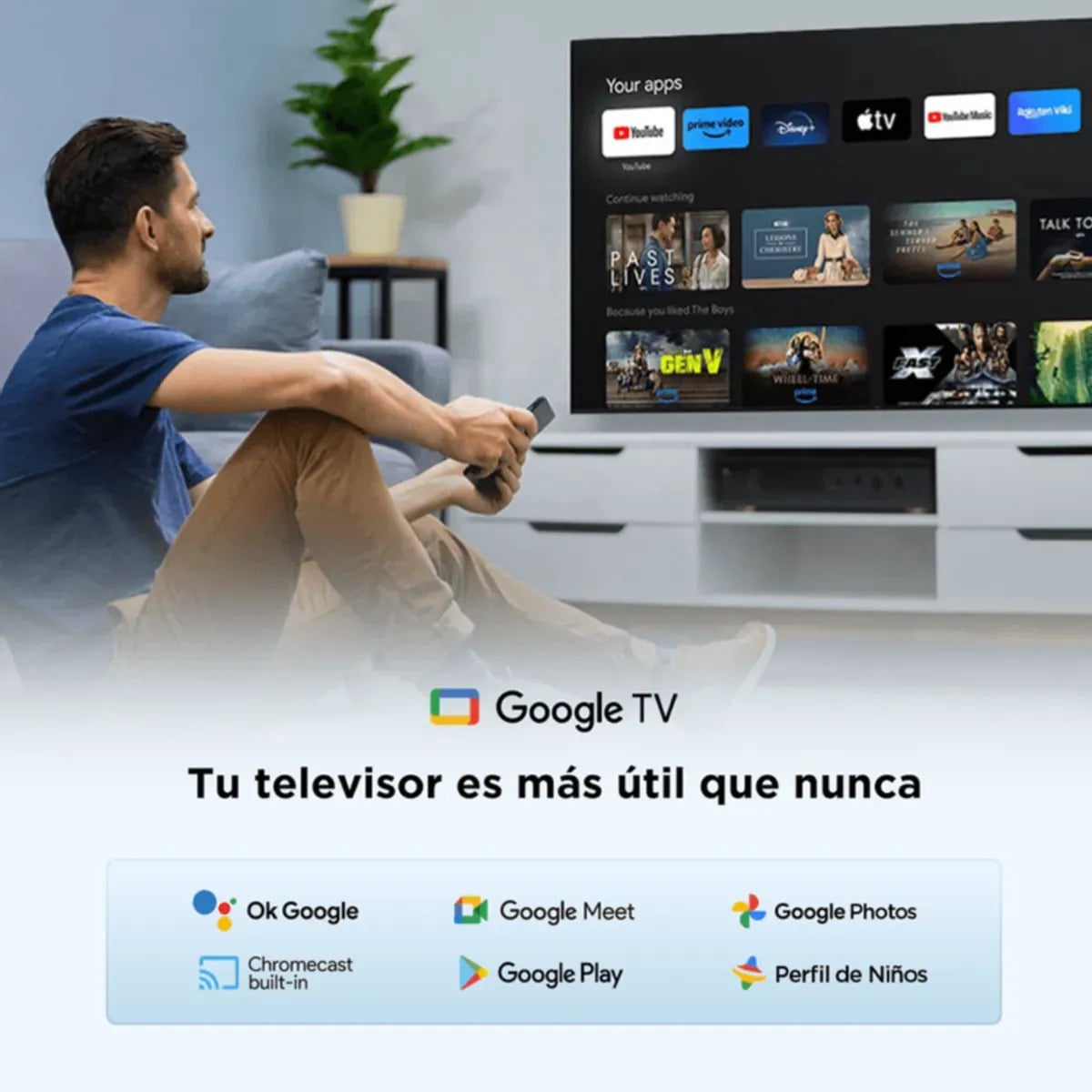 TELEVISOR TCL QLED 40 FHD SMART GOOGLE TV 40S5K - 5