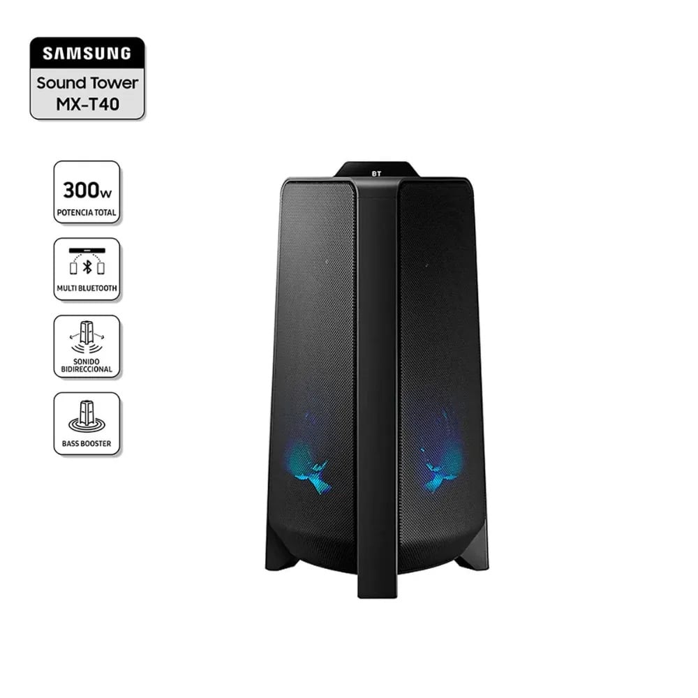 SAMSUNG TORRE DE SONIDO MX-T40 NEGRO - 1