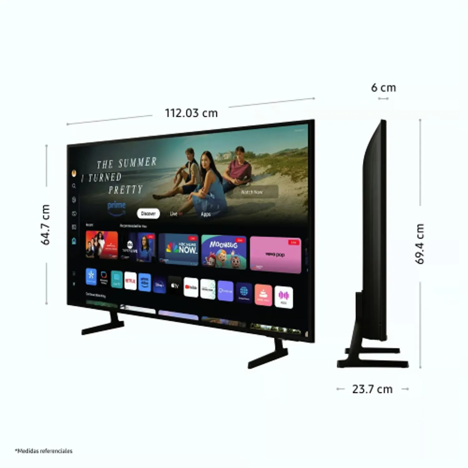 TELEVISOR SAMSUNG CRYSTAL 50 UHD SMART TV 50DU7000 - 2