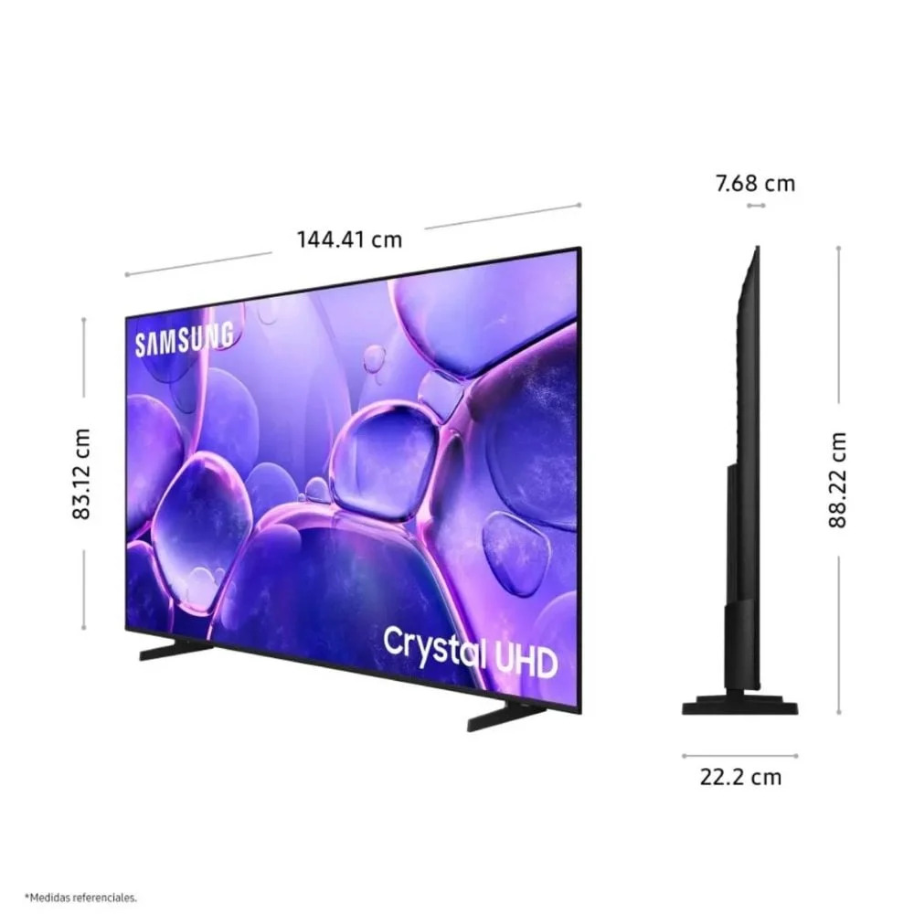 TELEVISOR SAMSUNG 65 UN65U8000F CRYSTAL UHD SMART TV 2025 + ANTENA DIGITAL - 2