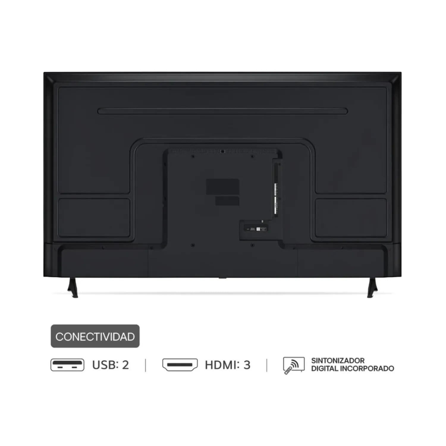 TELEVISOR LG 55 PULG ULTRA HD 4K AI THINQ 55UA7300 MODELO 2025- NEGRO + ANTENA DIGITAL - 3