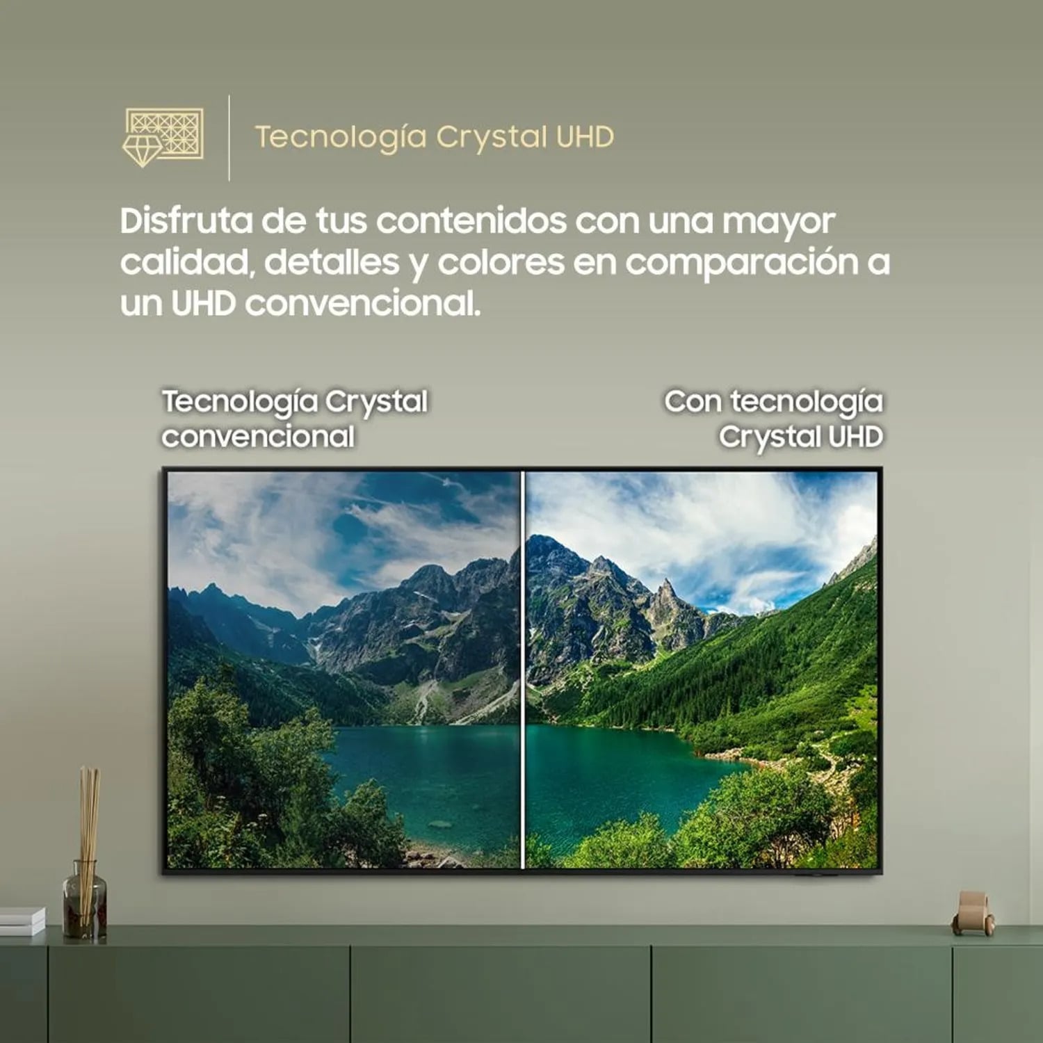 TV SAMSUNG 50 CRYSTAL UHD SMART TV U8000F 2025 - 5