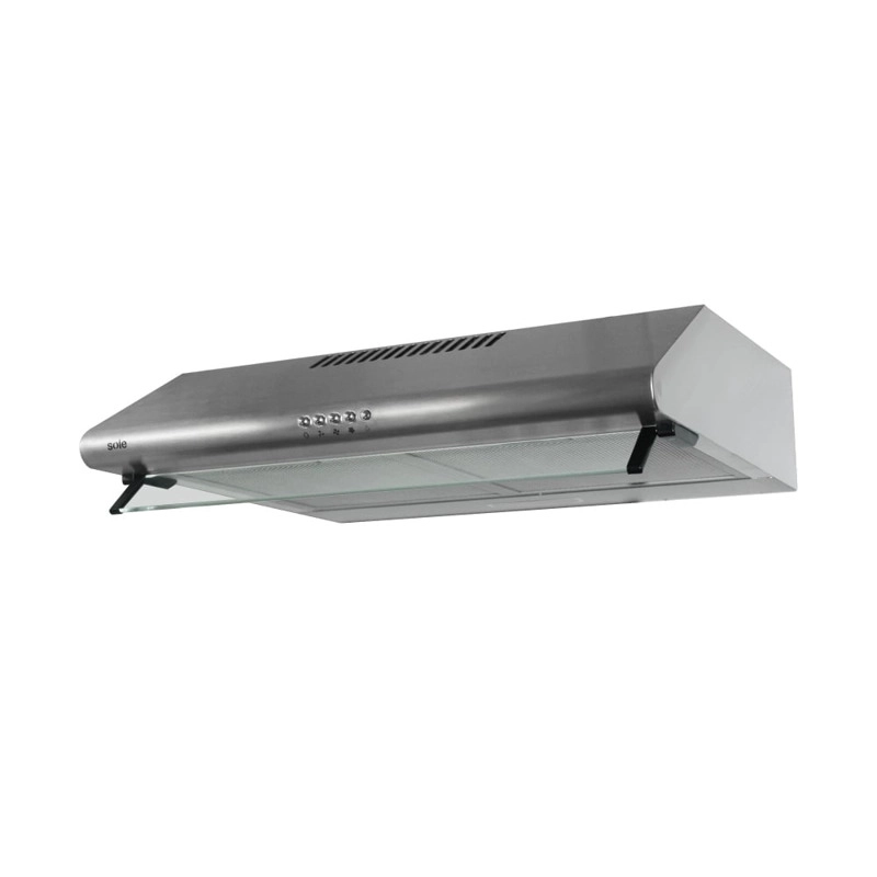 CAMPANA EXTRACTORA CONVENCIONAL 60CM SOLE NUEVA ROMA 1 MOTOR ACERO INOXIDABLE - 2