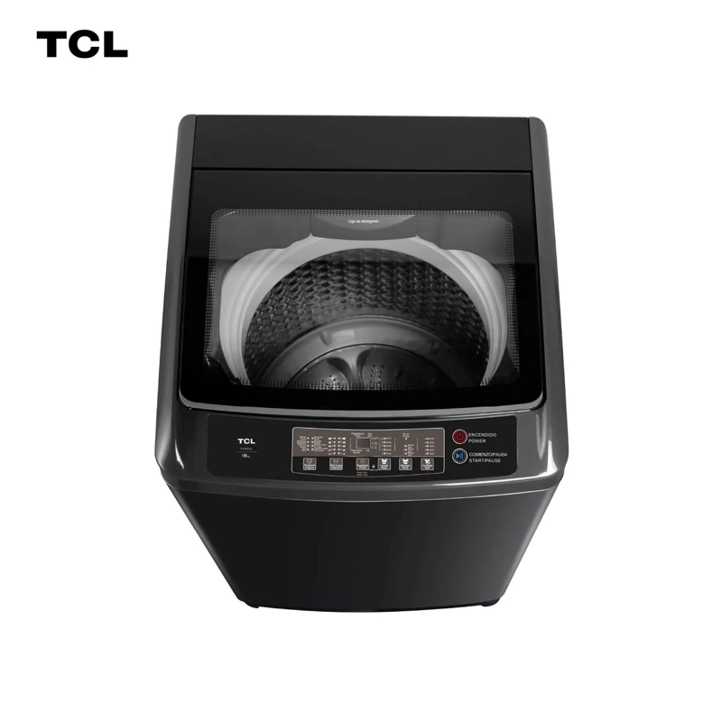 LAVADORA TCL 16 KG F316TLG TOP LOAD GRIS - 4
