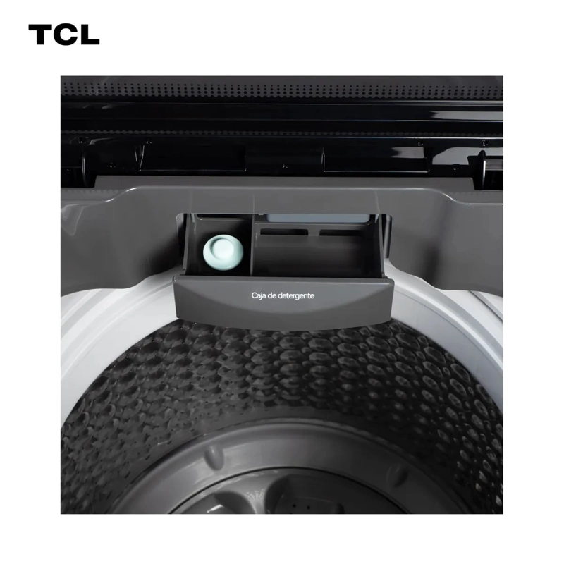 LAVADORA TCL 16 KG F316TLG TOP LOAD GRIS - 6