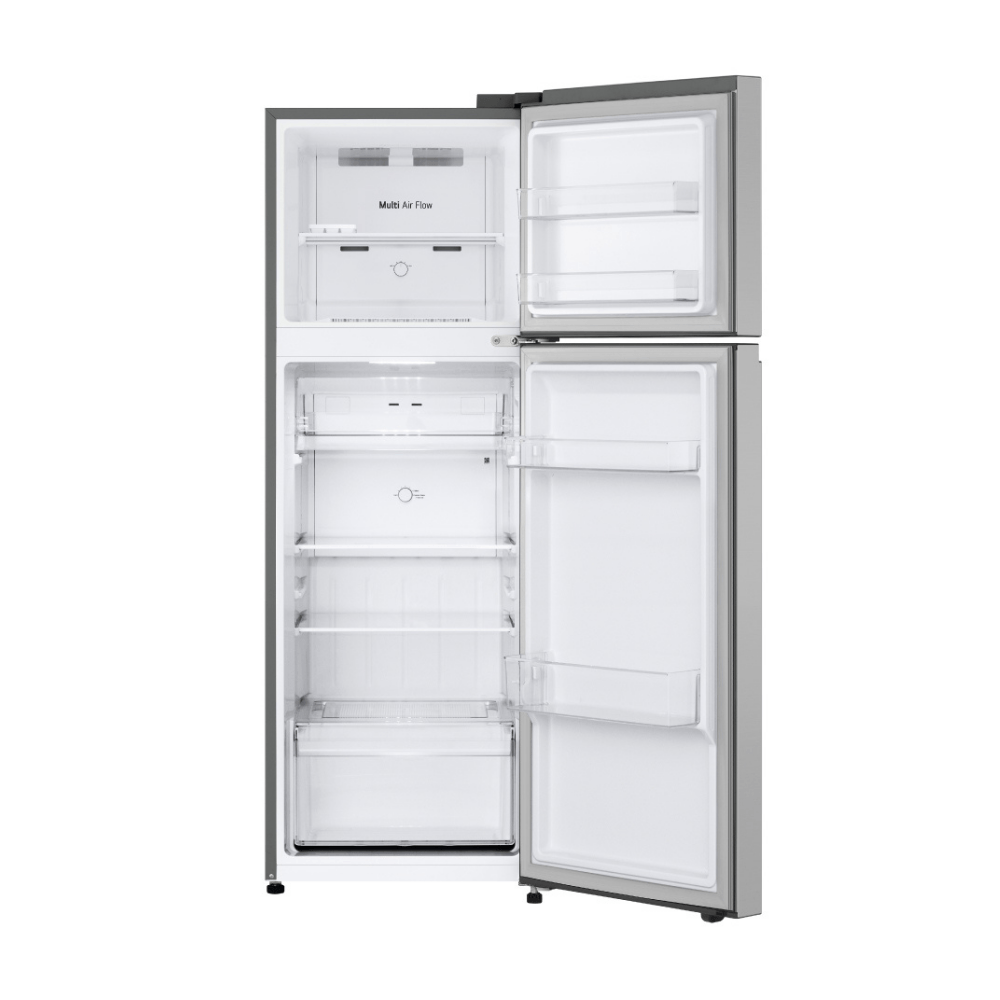 REFRIGERADORA LG VT26BPY 264L LINEAR COOLING TOP FREEZER PLATEADA +  PLANCHA VERTICAL THOMAS - 5
