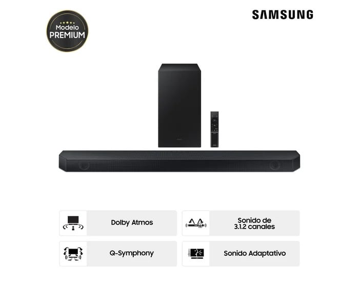 SOUNDBAR SAMSUNG BLUETOOTH 312CH HW-Q600CPE - 1