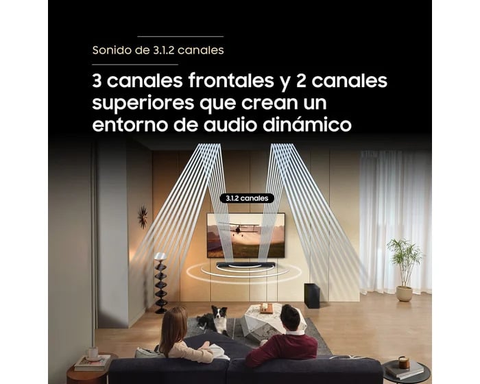 SOUNDBAR SAMSUNG BLUETOOTH 312CH HW-Q600CPE - 7