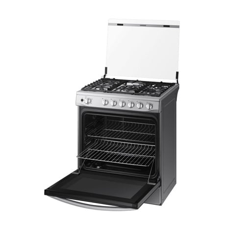 COCINA A GAS SAMSUNG NX52T7322PS GLP/GN 5 HORNILLAS MIRROR LOOK PLATA - 4
