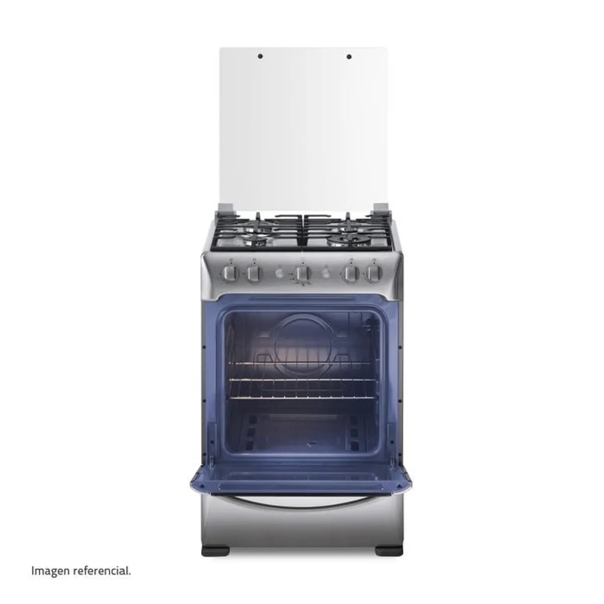 COCINA GAS INDURAMA GRANADA ZAFIRO 24' CROMA 4 HORNILLAS - 2