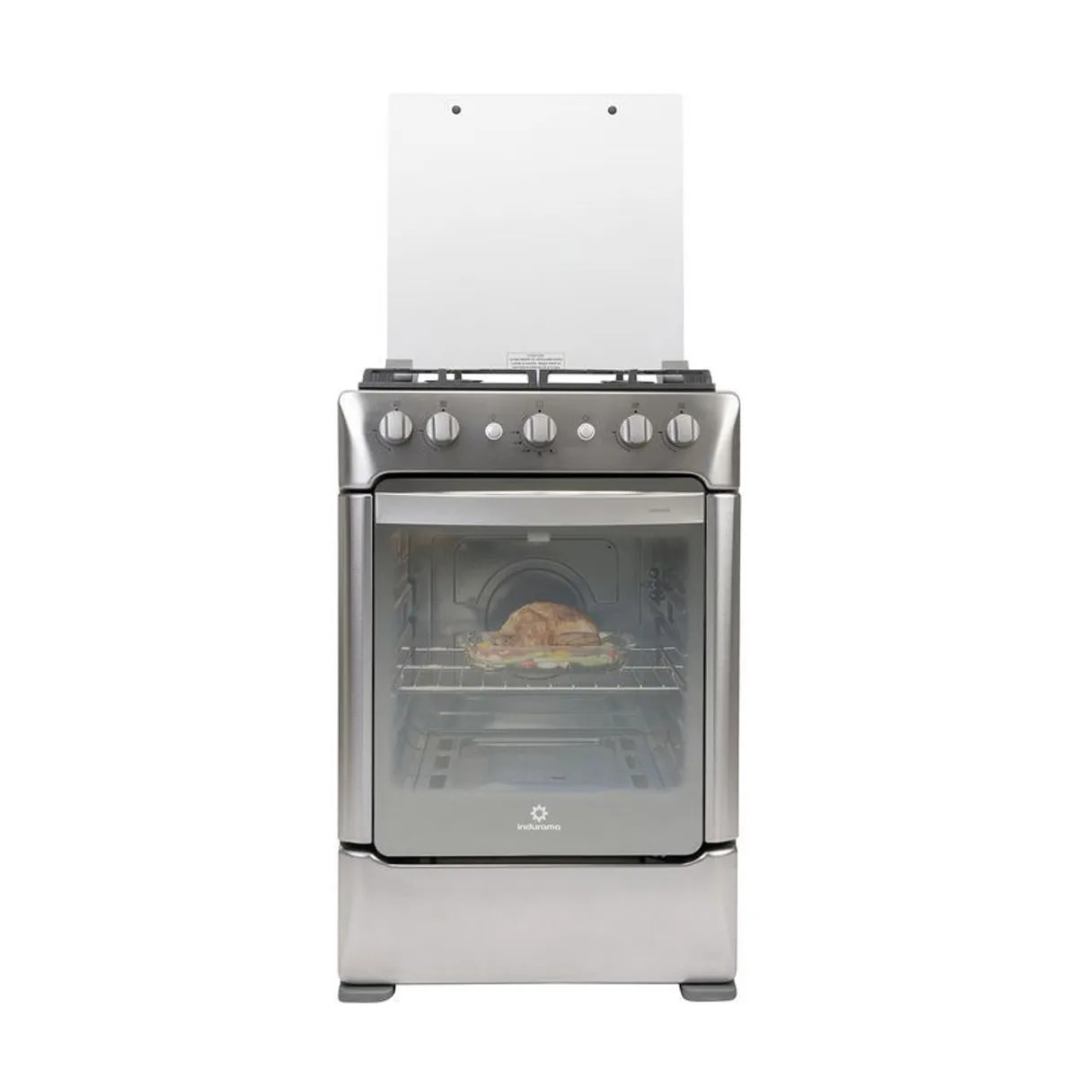 COCINA GAS INDURAMA GRANADA ZAFIRO 24' CROMA 4 HORNILLAS - 4