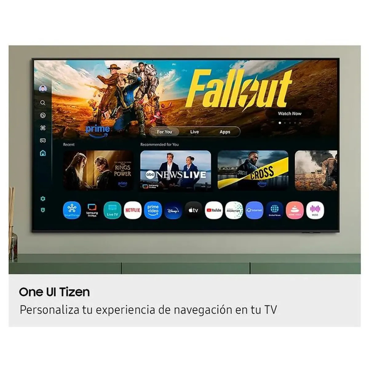 TELEVISOR SAMSUNG 43 CRYSTAL UHD 4K SMART TV UN43U8000FGXPE - NEGRO - 6