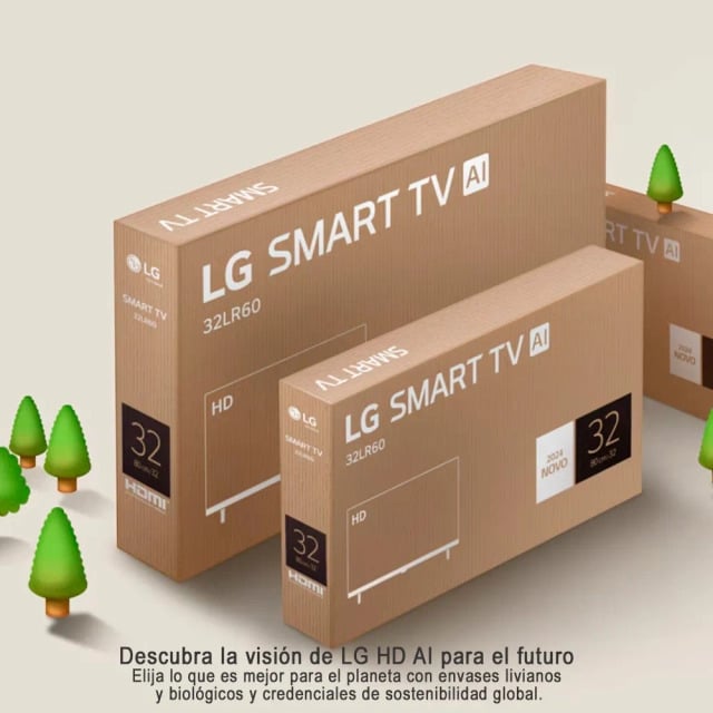 TELEVISOR LG SMART TV 32 HD 32LR600BPSC CON WEBOS Y AI THINQ - 5
