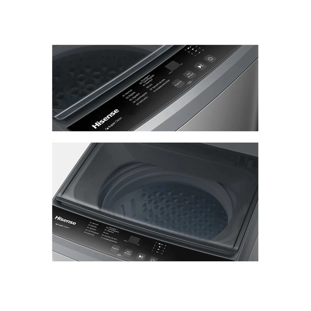 LAVADORA HISENSE CARGA SUPERIOR 10.5KG WT1D1030UT - 5