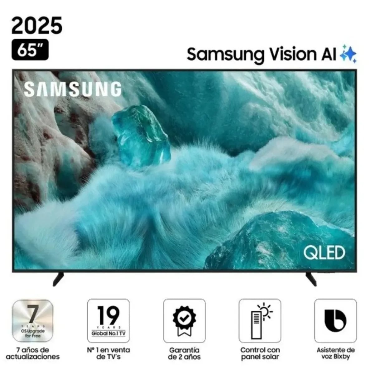 TELEVISOR SMART TV SAMSUNG 65 4K QLED QN65Q7FAAGXPE - 1