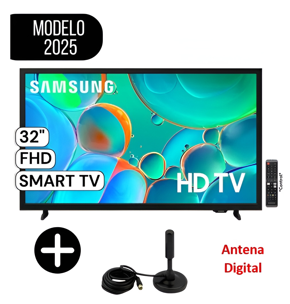 TELEVISOR SMART TV SAMSUNG 32 HD UN32H5000FGXPE + ANTENA - 1
