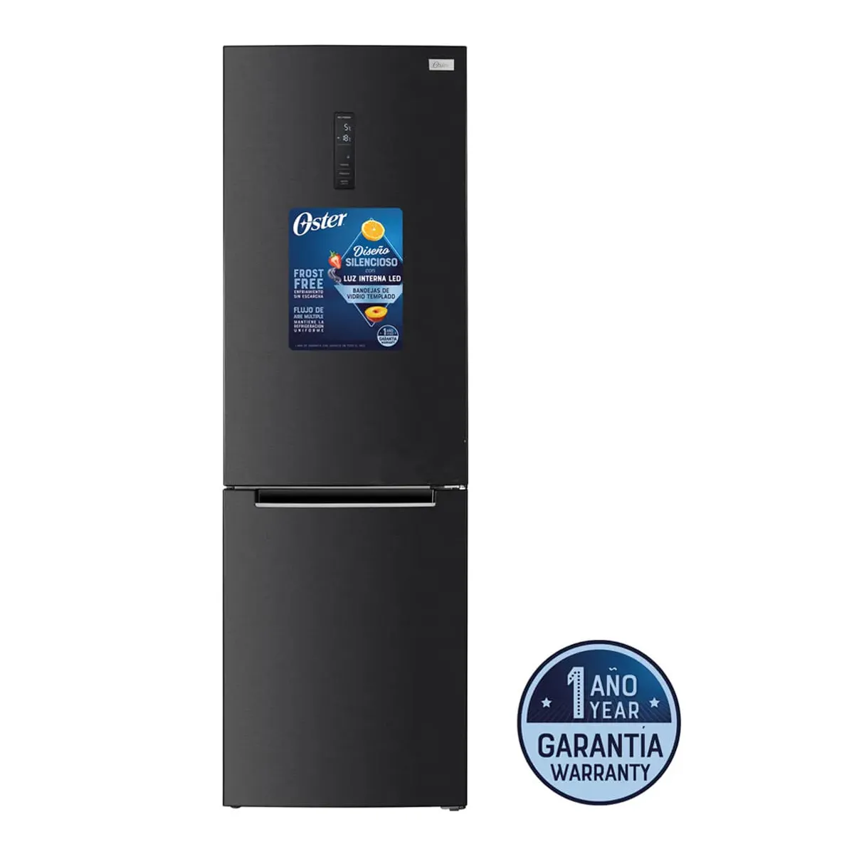 REFRIGERADORA OSTER 342L INVERTER OS-PNFC347BI BLACK INOX - 4