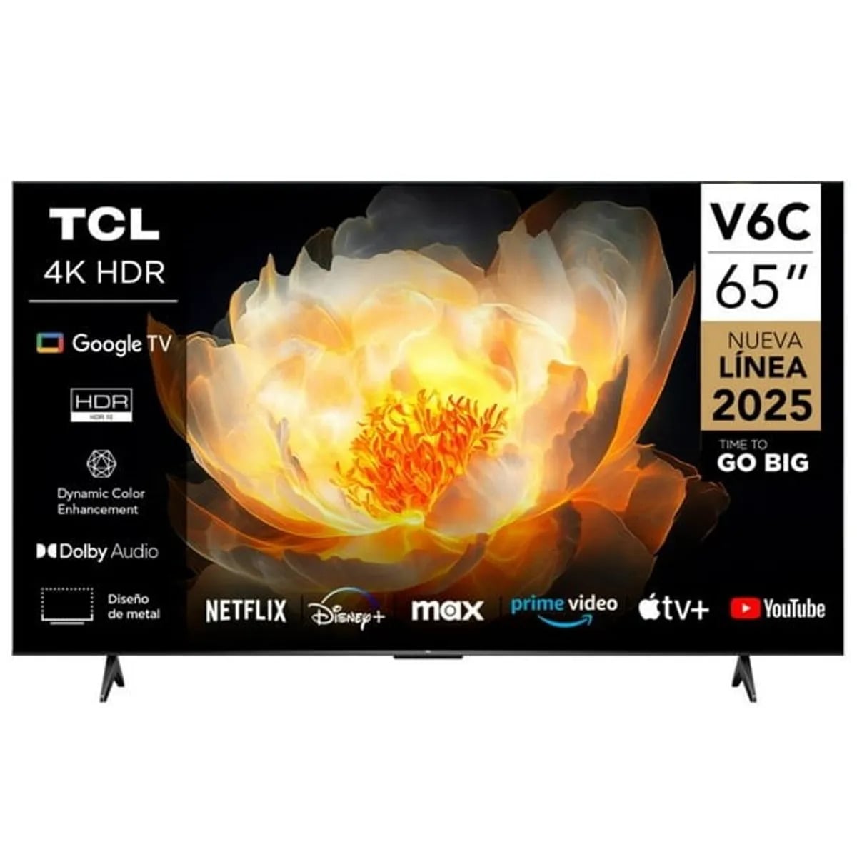 TELEVISOR LED 65' TCL UHD 4K GOOGLE TV 65V6C - 1