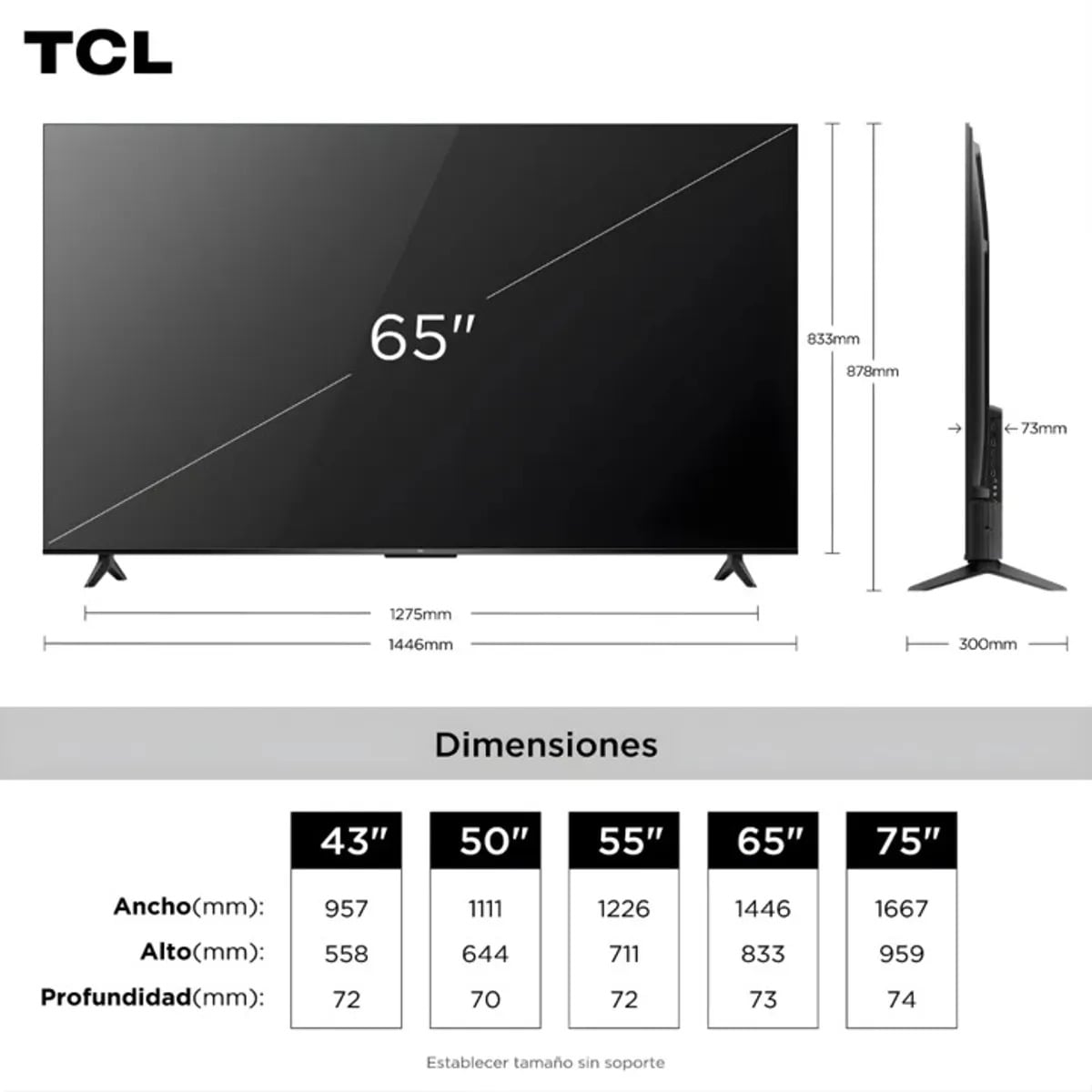 TELEVISOR TCL LED 65 UHD 4K SMART TV 65V6C + SOUNDBAR TCL - 2