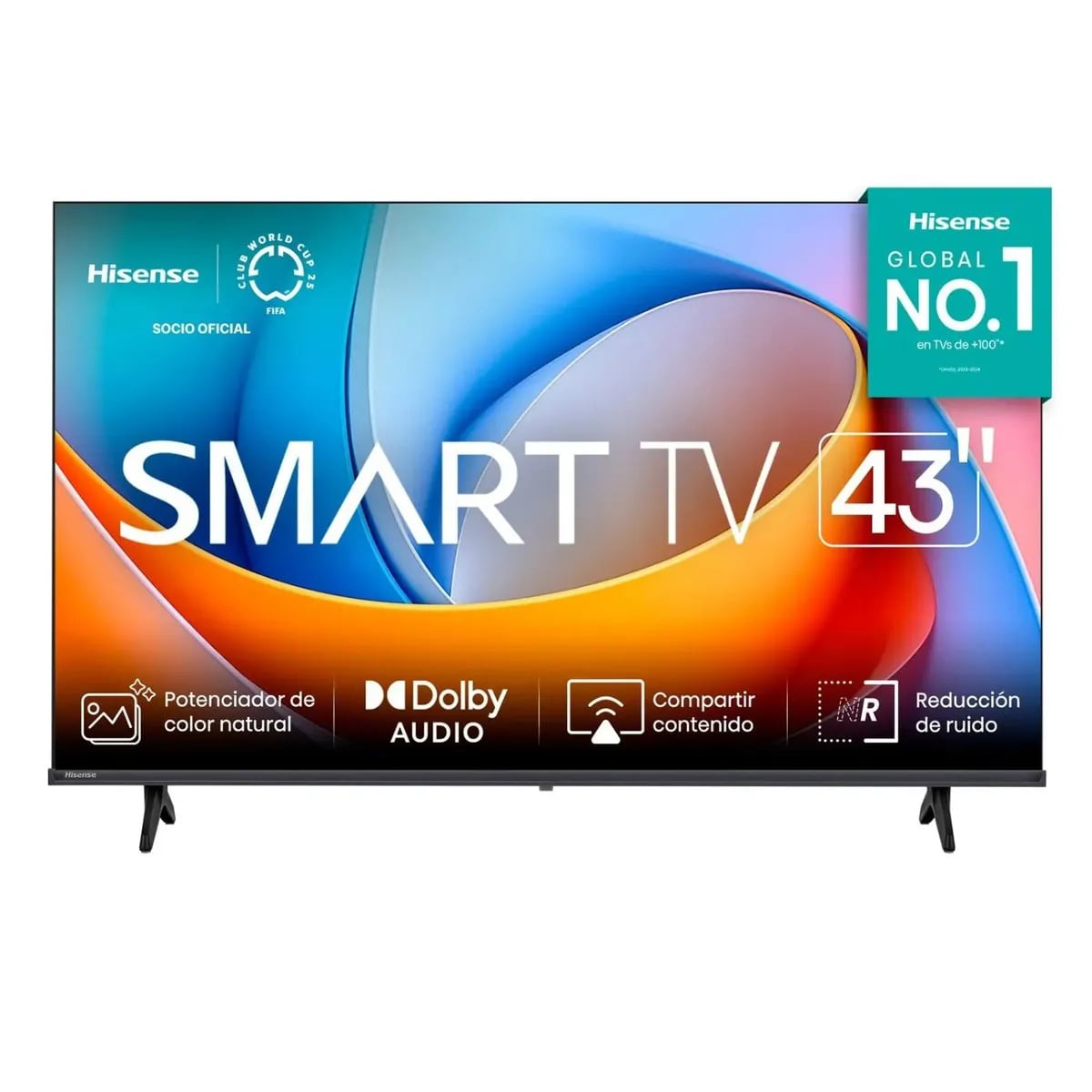TELEVISOR HISENSE 43' FHD SMART TV VIDAA 43A4NV - 1
