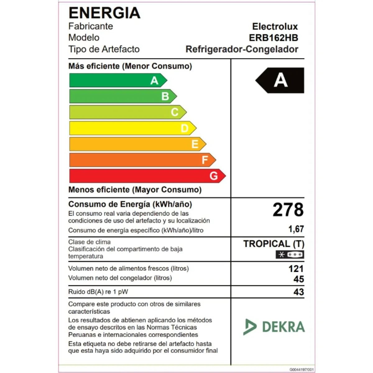 REFRIGERADOR ELECTROLUX FROST BOTTOM FREEZER 166L ERB162HB - 7