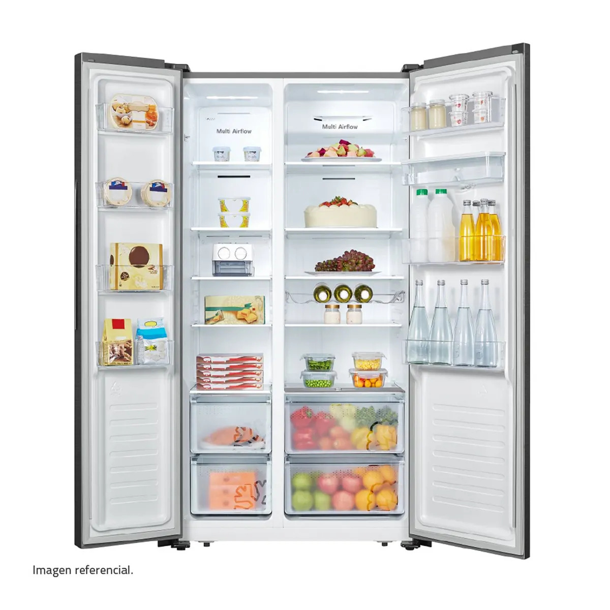 REFRIGERADORA INDURAMA 508L RI-788DI CROMA - 3
