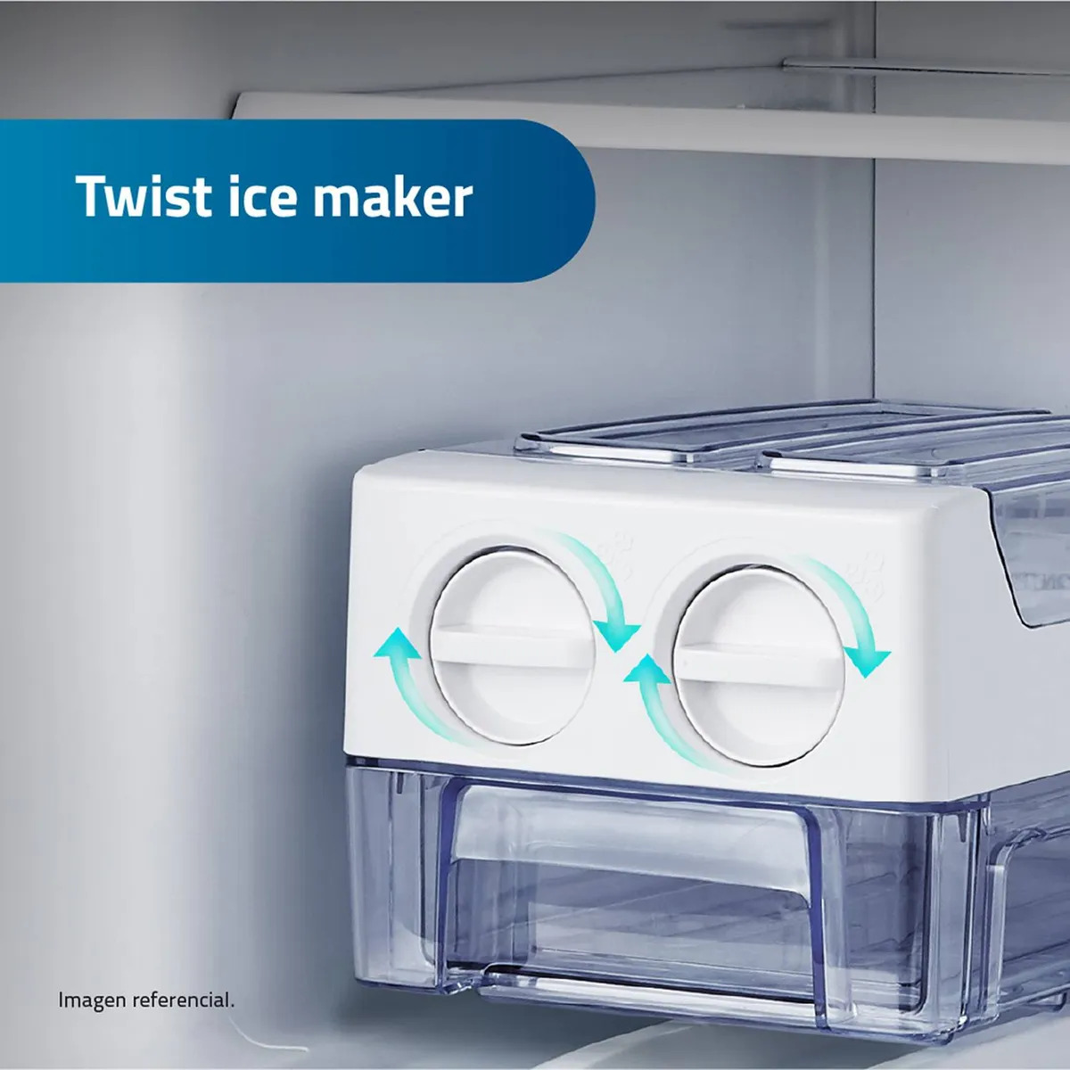 REFRIGERADORA INDURAMA 508L RI-788DI CROMA - 5