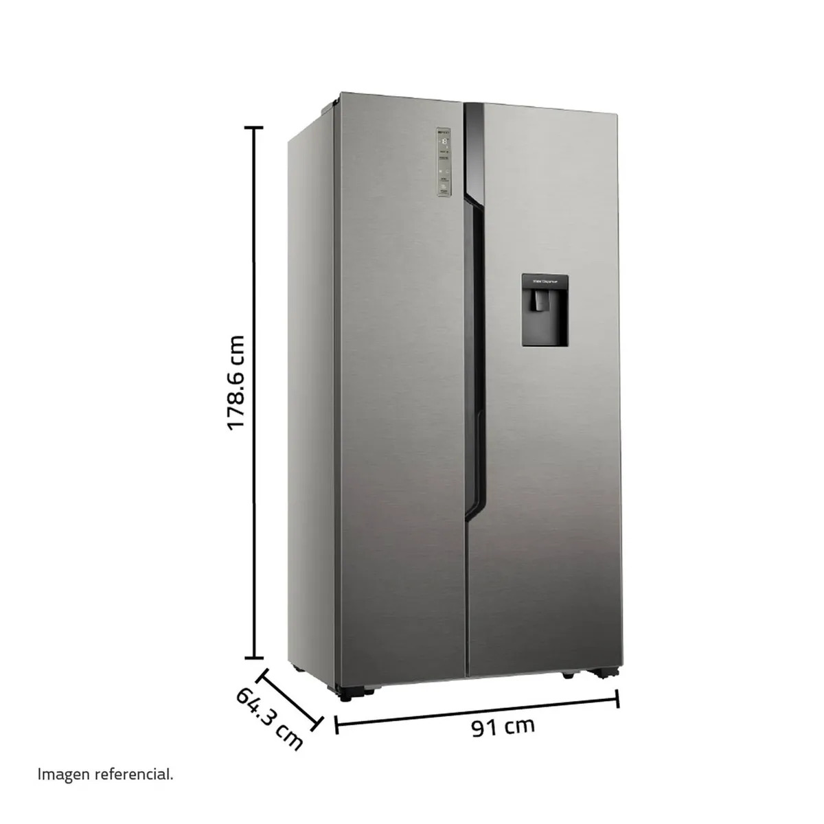 REFRIGERADORA INDURAMA 508L RI-788DI CROMA - 7
