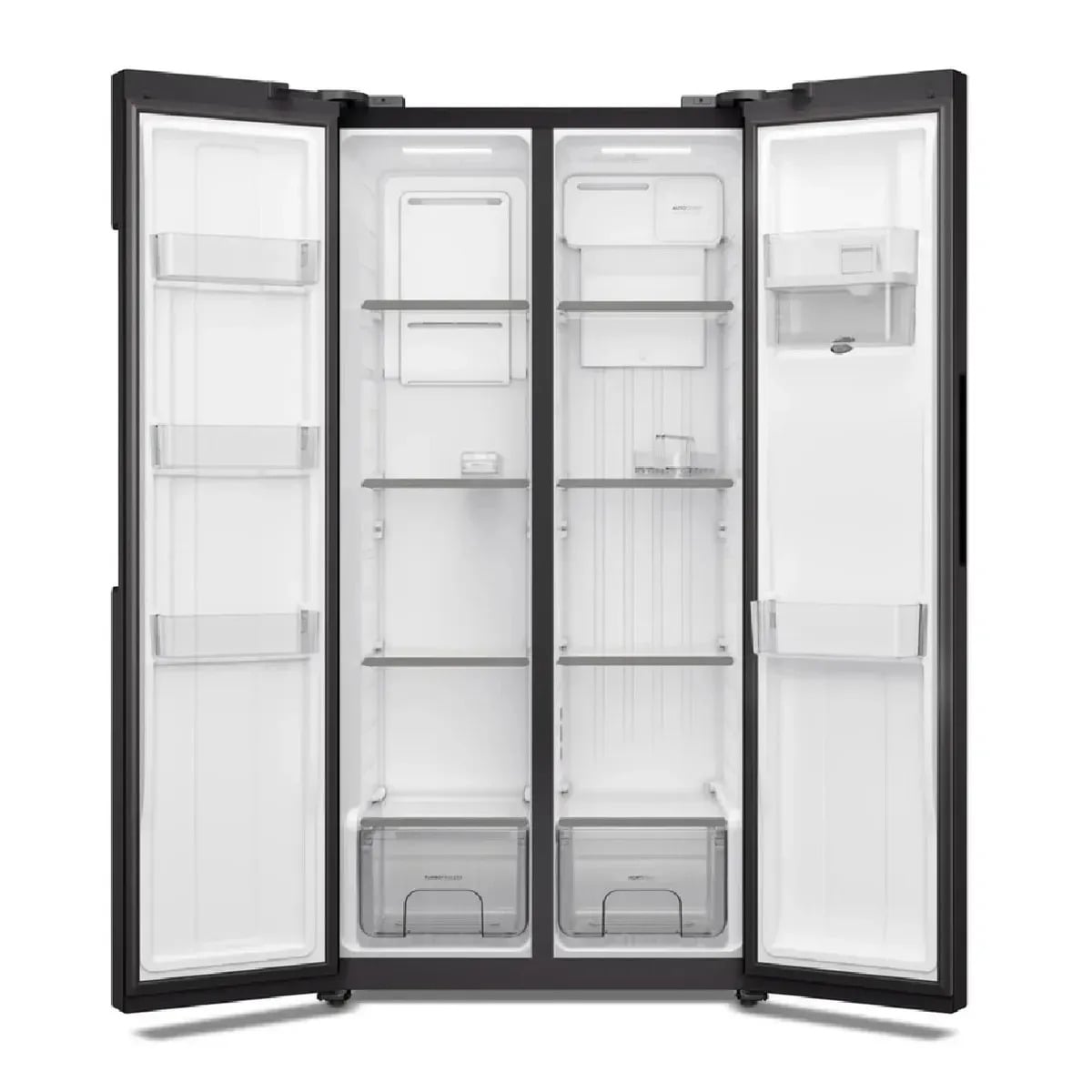 REFRIGERADORA ELECTROLUX SIDE BY SIDE 419L NEGRO ERS45F2P5EB + MICROONDAS 20 L - 5