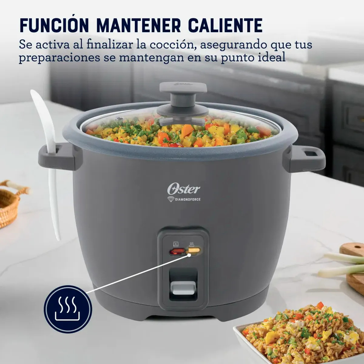 COMBO OSTER LICUADORA 1.5 LITROS BLSTPEG-GPB + OLLA ARROCERA DE 1.8 L CKSTRCB10DFSKE - 3