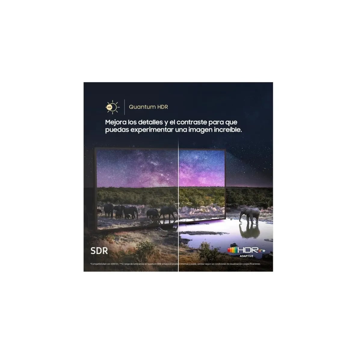 TELEVISOR SAMSUNG QLED 65 UHD 4K SMART TV Q6 QN65Q6FAAGXPE - 4