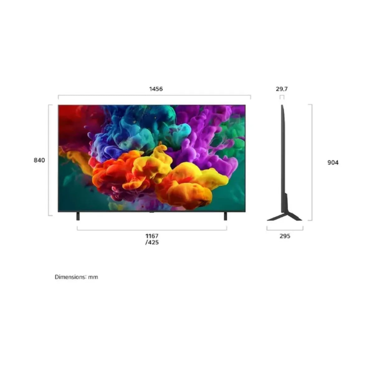 TELEVISOR LG 65 QNED MINILED 4K CON AI 65QNED65BSA - 2