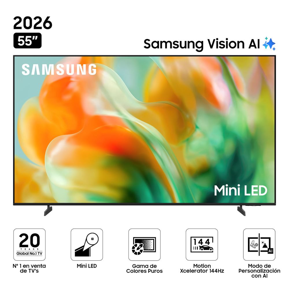 TELEVISOR SAMSUNG 55'' MINI LED M80H VISION AI SMART TV (2026) - 1