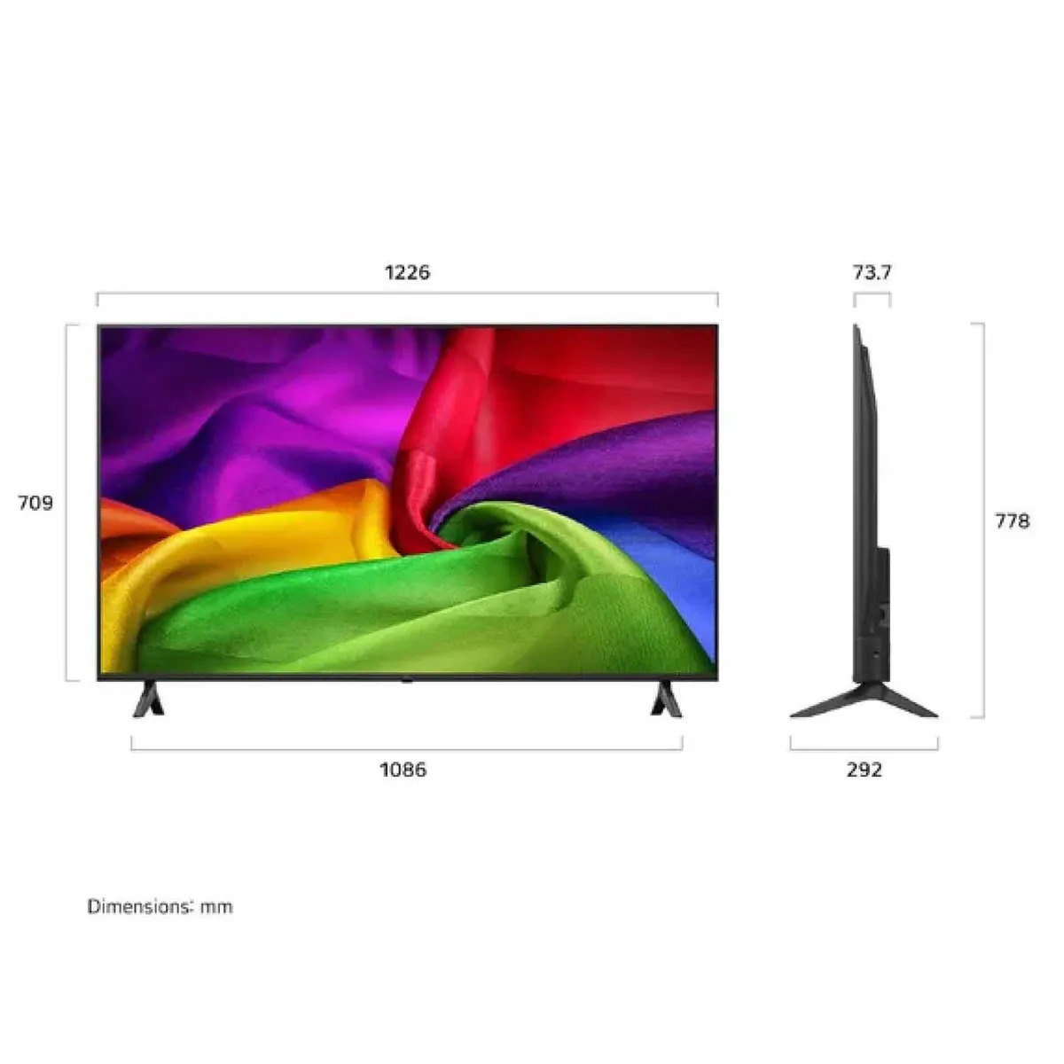 TELEVISOR LG 50' PULG NANO 4K UHD AI SMART TV 50NU800BPSC 2026 - 7