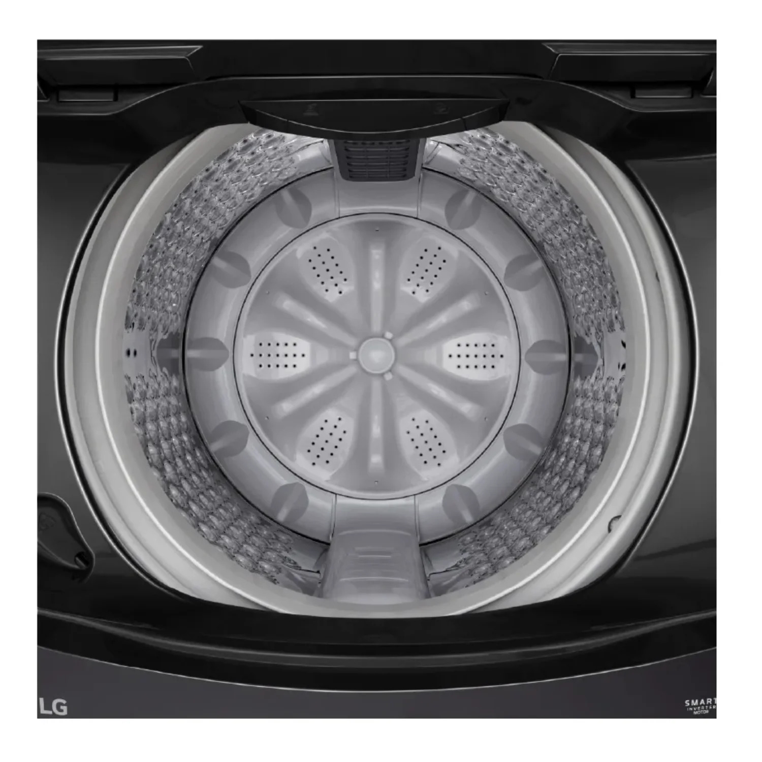 LAVADORA LG 17KG SMART INVERTER TURBODRUM WT17BOVTB NEGRO ONYX - 6