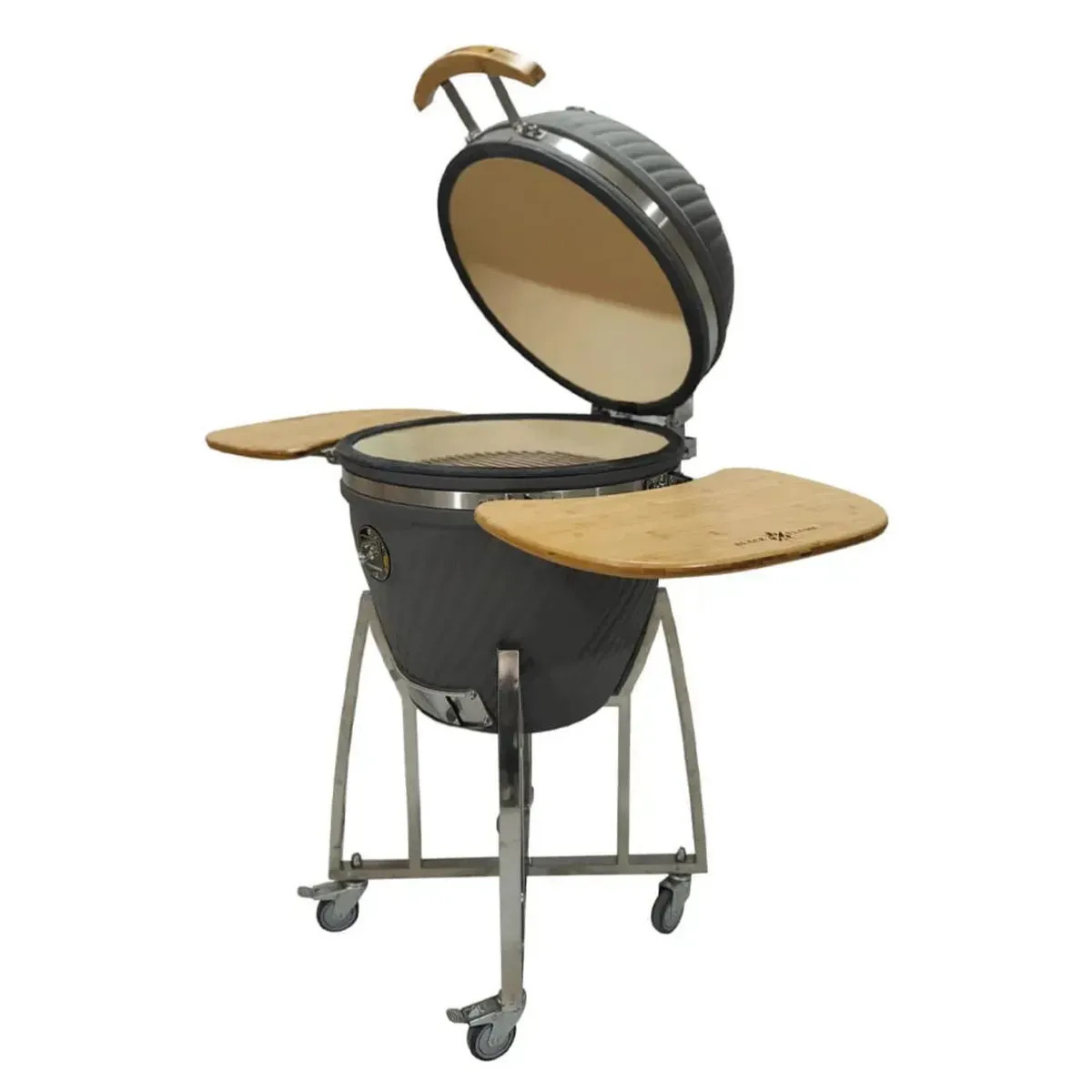 HORNO KAMADO PREMIUM BLACK FLAME 22 KS-22-SP-G - GRIS - 3