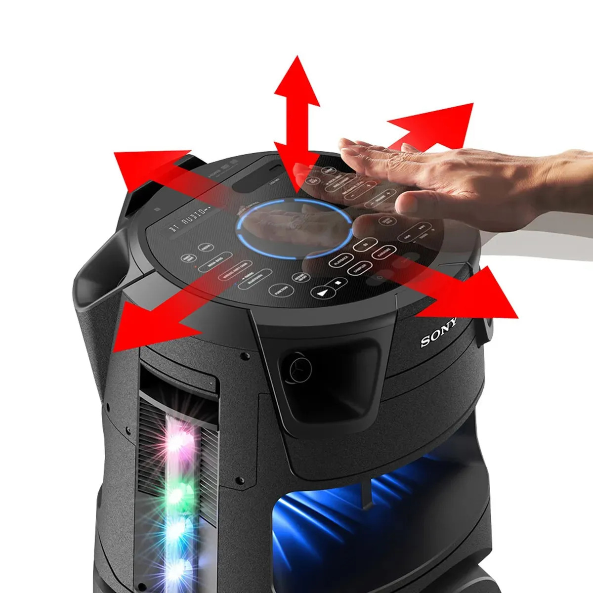 SONY MINICOMPONENTE ALTA POTENCIA CON BLUETOOTH MHC-V73D - 3